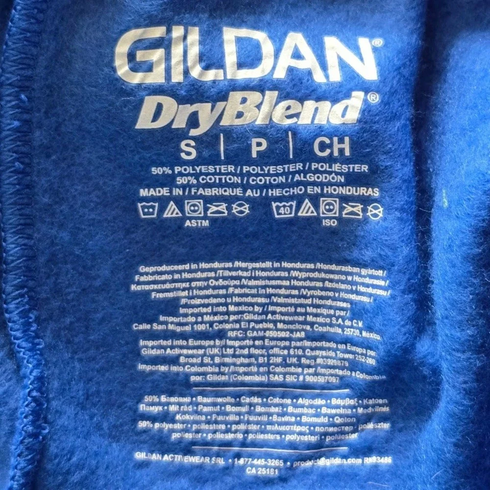 Gildan Blue Sweatpants LD Swimming Lower Dauphin‎ Mens Small Joggers HS Sports